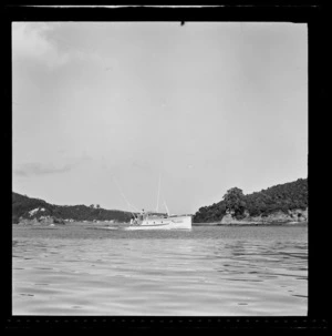 Boat Miss Helen at Paihia, Bay of Islands, Far North District, Northland region
