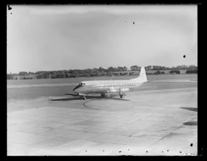 Viscount aircraft, Whenuapai Airport, Waitakere, Auckland