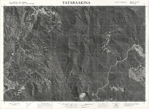 Tataraakina / this map was compiled by N.Z. Aerial Mapping Ltd. for Lands and Survey Dept., N.Z.