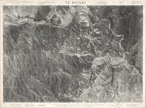 Te Moari / this mosaic compiled by N.Z. Aerial Mapping Ltd. for Lands and Survey Dept., N.Z.