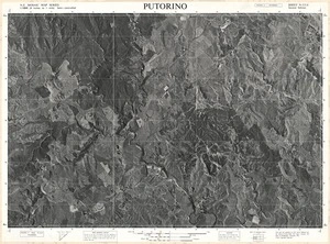 Putorino / this mosaic compiled by N.Z. Aerial Mapping Ltd. for Lands and Survey Dept., N.Z.