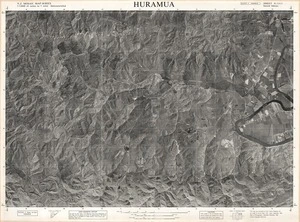 Huramua / this mosaic was compiled by N.Z. Aerial Mapping Ltd. for Lands and Survey Dept., N.Z.