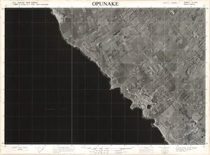 Opunake / this mosaic compiled by N.Z. Aerial Mapping Ltd. for Lands and Survey Dept., N.Z.