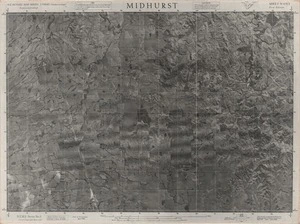 Midhurst / this mosaic compiled by N.Z. Aerial Mapping Ltd. for Lands and Survey Dept., N.Z.