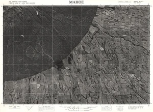 Mahoe / this mosaic compiled by N.Z. Aerial Mapping Ltd. for Lands and Survey Dept., N.Z.