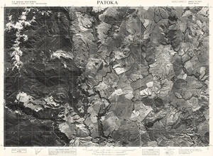 Patoka / this map was compiled by N.Z. Aerial Mapping Ltd. for Lands and Survey Dept., N.Z.