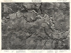 Waiwhare / this map was compiled by N.Z. Aerial Mapping Ltd. for Lands and Survey Dept., N.Z.