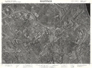 Hastings / this map was compiled by N.Z. Aerial Mapping Ltd. for Lands & Survey Dept., N.Z.
