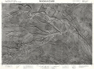 Mangatahi / this map was compiled by N.Z. Aerial Mapping Ltd. for Lands & Survey Dept., N.Z.