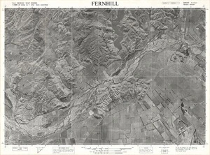 Fernhill / this map was compiled by N.Z. Aerial Mapping Ltd. for Lands and Survey Dept., N.Z.