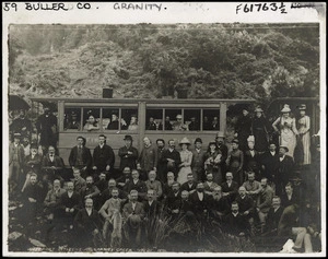 Lock, Henry Thomas, fl 1885-1910? :Westport citizens at Granity Creek
