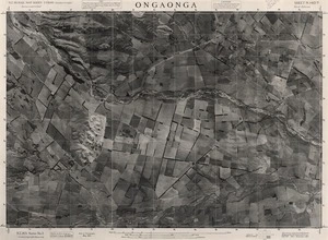 Ongaonga / this mosaic compiled by N.Z. Aerial Mapping Ltd. for Lands and Survey Dept., N.Z.