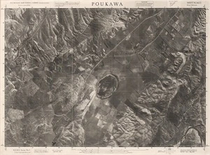 Poukawa / this mosaic compiled by N.Z. Aerial Mapping Ltd. for Lands and Survey Dept., N.Z.