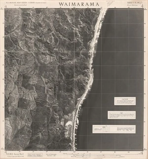 Waimarama / this mosaic compiled by N.Z. Aerial Mapping Ltd. for Lands and Survey Dept., N.Z.
