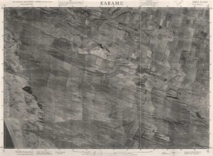 Karamu / this mosaic compiled by N.Z. Aerial Mapping Ltd. for Lands and Survey Dept., N.Z.