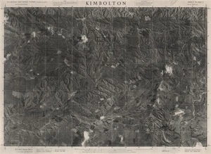Kimbolton / this mosaic compiled by N.Z. Aerial Mapping Ltd. for Lands and Survey Dept., N.Z.