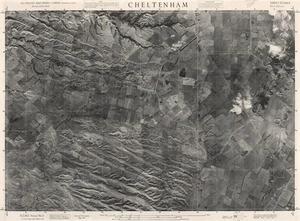 Cheltenham / this mosaic compiled by N.Z. Aerial Mapping Ltd. for Lands and Survey Dept., N.Z.