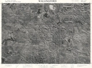 Wallingford / this map was compiled by N.Z. Aerial Mapping Ltd. for Lands and Survey Dept., N.Z.