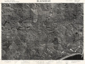 Blackhead / this map was compiled by N.Z. Aerial Mapping Ltd. for Lands and Survey Dept., N.Z.