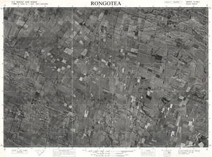 Rongotea / this map was compiled by N.Z. Aerial Mapping Ltd. for Lands & Survey Dept., N.Z.