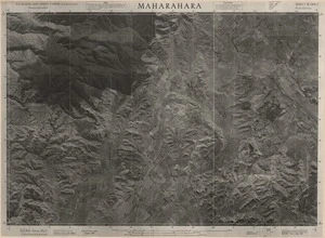 Maharahara / this mosaic compiled by N.Z. Aerial Mapping Ltd. for Lands and Survey Dept., N.Z.