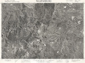 Ngapaeruru / this map was compiled by N.Z. Aerial Mapping Ltd. for Lands and Survey Dept., N.Z.