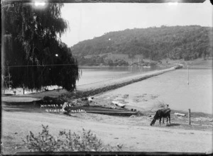 Waiwera River and causeway, Waiwera