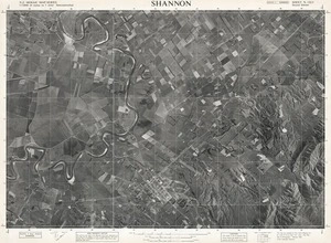 Shannon / this map was compiled by N.Z. Aerial Mapping Ltd. for Lands and Survey Dept., N.Z.