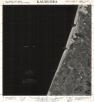 Kauhuera / this map was compiled by N.Z. Aerial Mapping Ltd. for Lands and Survey Dept., N.Z.