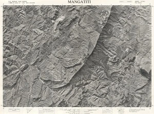 Mangatiti / this map was compiled by N.Z. Aerial Mapping Ltd. for Lands and Survey Dept., N.Z.