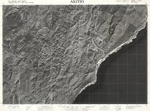 Akitio / this map was compiled by N.Z. Aerial Mapping Ltd. for Lands and Survey Dept., N.Z.