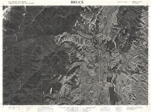 Bruce / this mosaic compiled by N.Z. Aerial Mapping Ltd. for Lands and Survey Dept., N.Z.