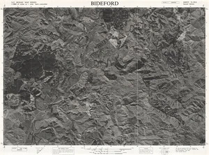 Bideford / this mosaic compiled by N.Z. Aerial Mapping Ltd. for Lands and Survey Dept., N.Z.
