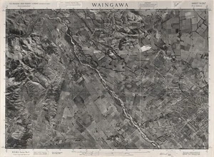 Waingawa / this mosaic compiled by N.Z. Aerial Mapping Ltd. for Lands and Survey Dept., N.Z.