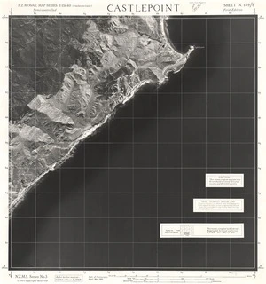 Castlepoint / this mosaic compiled by N.Z. Aerial Mapping Ltd. for Lands and Survey Dept., N.Z.