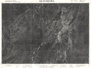 Akatarawa / this map compiled by N.Z. Aerial Mapping Ltd. for Lands and Survey Dept., N.Z.