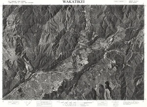 Wakatikei / this map was compiled by N.Z. Aerial Mapping Ltd. for Lands and Survey Dept., N.Z.