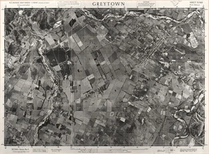 Greytown / this mosaic compiled by N.Z. Aerial Mapping Ltd. for Lands and Survey Dept., N.Z.