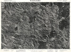 Wainuioru / this map was compiled by N.Z. Aerial Mapping Ltd. for Lands and Survey Dept., N.Z.