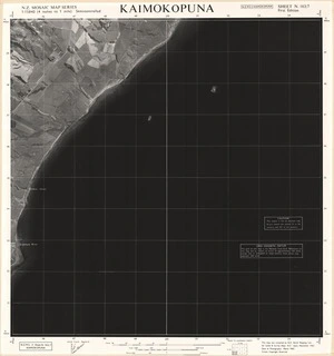 Kaimokopuna / this map compiled by N.Z. Aerial Mapping Ltd. for Lands and Survey Dept., N.Z.