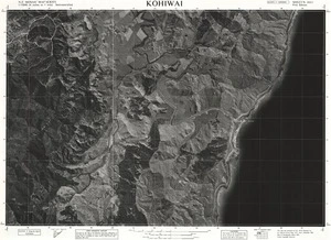 Kohiwai / this map was compiled by N.Z. Aerial Mapping Ltd. for Lands and Survey Dept., N.Z.