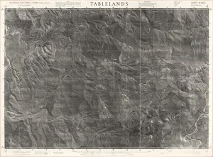 Tablelands / this mosaic compiled by N.Z. Aerial Mapping Ltd. for Lands and Survey D[ept.], N.Z.