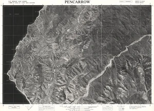 Pencarrow / this map was compiled by N.Z. Aerial Mapping Ltd. for Lands & Survey Dept., N.Z.