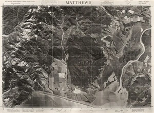 Matthews / this mosaic compiled by N.Z. Aerial Mapping Ltd. for Lands and Survey Dept., N.Z.