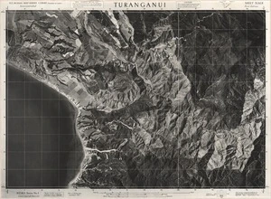Turanganui / this mosaic compiled by N.Z. Aerial Mapping Ltd. for Lands and Survey Dept., N.Z.