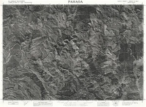 Pahaoa / this map was compiled by N.Z. Aerial Mapping Ltd. for Lands & Survey Dept., N.Z.