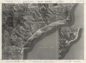 Flat Point / this mosaic compiled by N.Z. Aerial Mapping Ltd. for Lands and Survey Dept., N.Z.