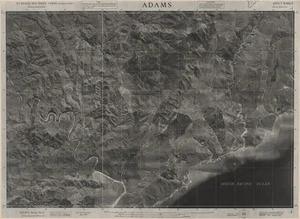 Adams / this mosaic compiled by N.Z. Aerial Mapping Ltd. for Lands and Survey Dept., N.Z.