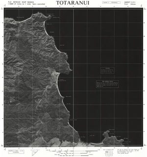 Totaranui / this map was compiled by N.Z. Aerial Mapping Ltd. for Lands & Survey Dept., N.Z.