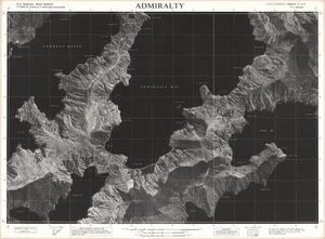 Admiralty / this mosaic compiled by N.Z. Aerial Mapping Ltd. for Lands & Survey Dept., N.Z.